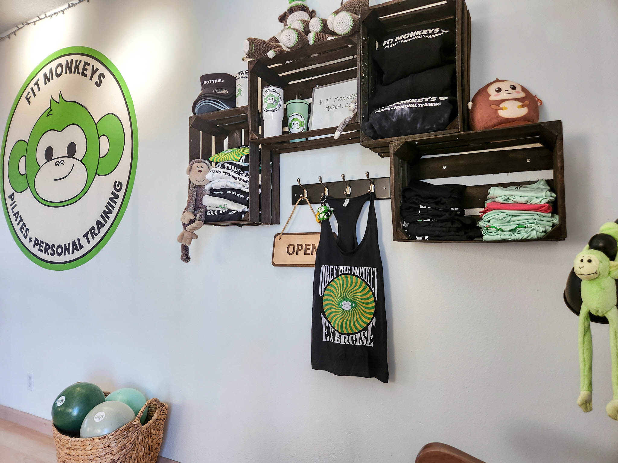 Fit Monkeys providing an employee wellness service for a local company.